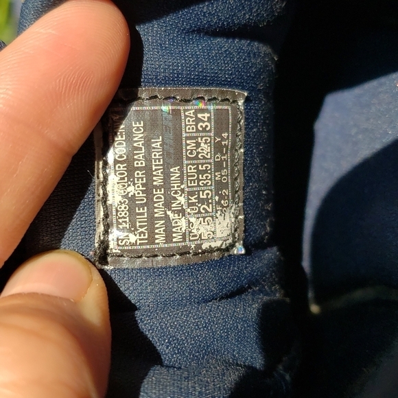 Skechers FLEX APPEAL Navy sneaker 5.5 - Picture 10 of 11